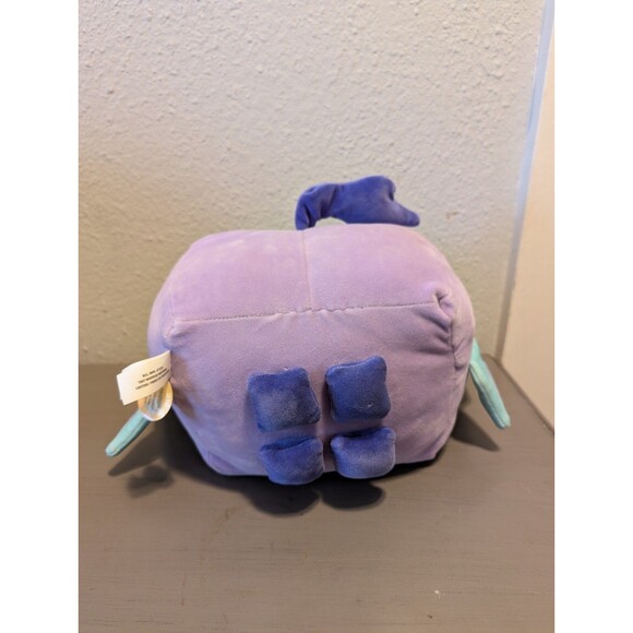 Pet Simulator X Dragon Plush Purple Cube w/ Wings 8” PhatMojo 2023 - Picture 6 of 10